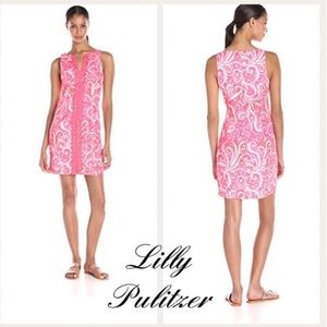 Lilly Pulitzer Ryder Shift Dress Pink Pout Size 6